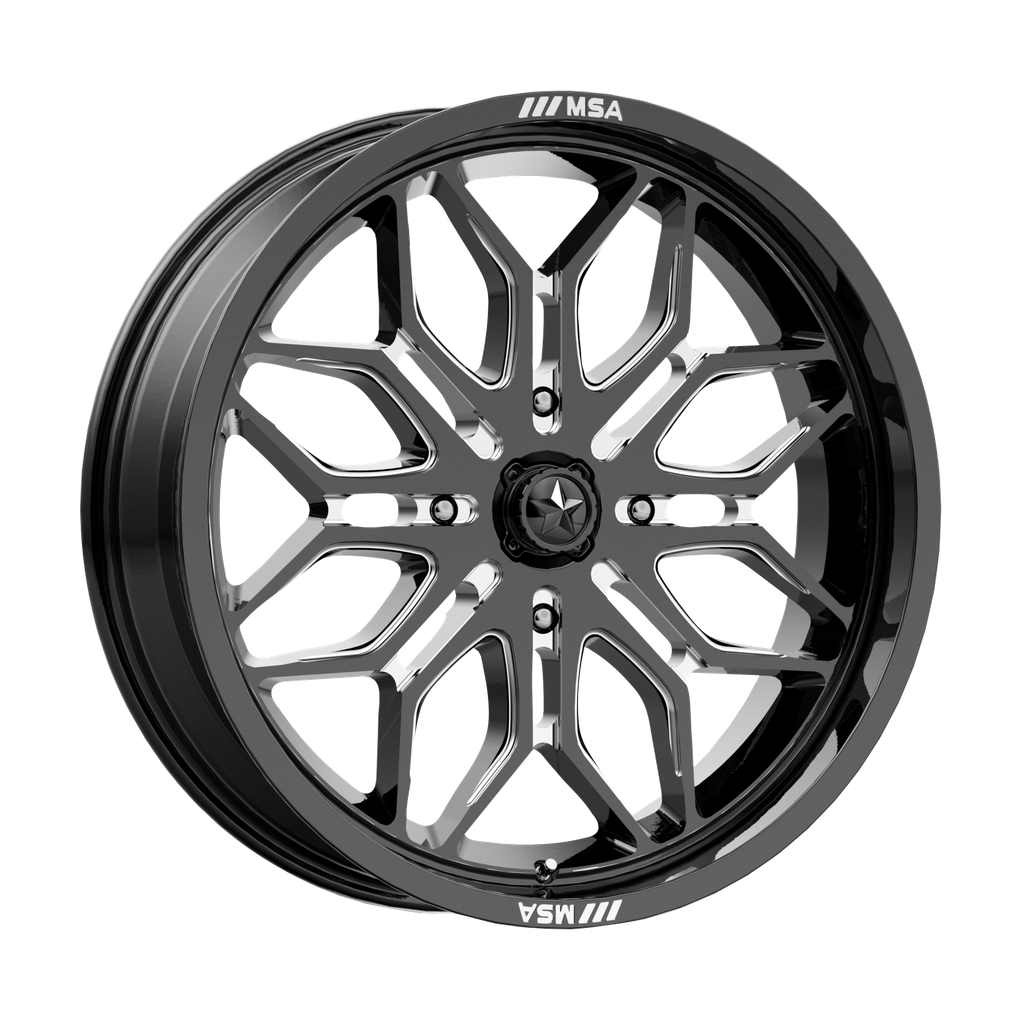 SNIPER UTV 18X7 4X156 115 G-BLK-MILL +10
