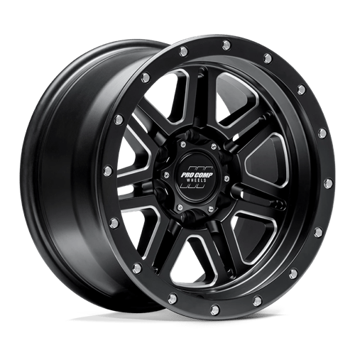 APEX 17X9 6X5.5 108 -6 S-BLK MILL