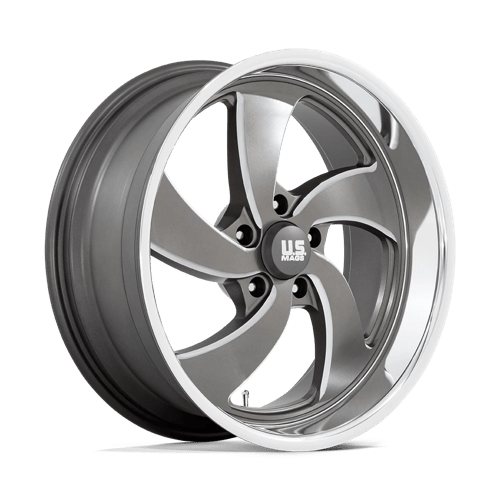 US MAGS DESPERADO 20X9.5 5X4.75 +1MM 72.56 ANTHRACITE MILLED W/DIAMOND CUT LIP