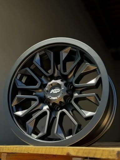 AGP HD304-6832-12 18X9+18 6X135 MATTE BLACK