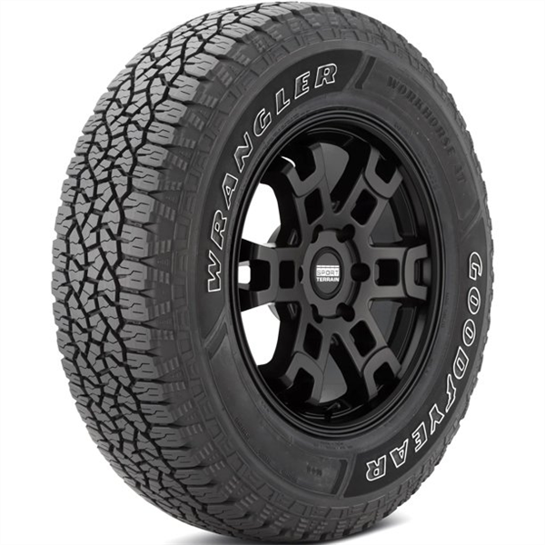 P265/70R17 GOODYEAR WRANGLER WORKHORSE A/T 115T 580BB OWL(MADE IN MEXICO)