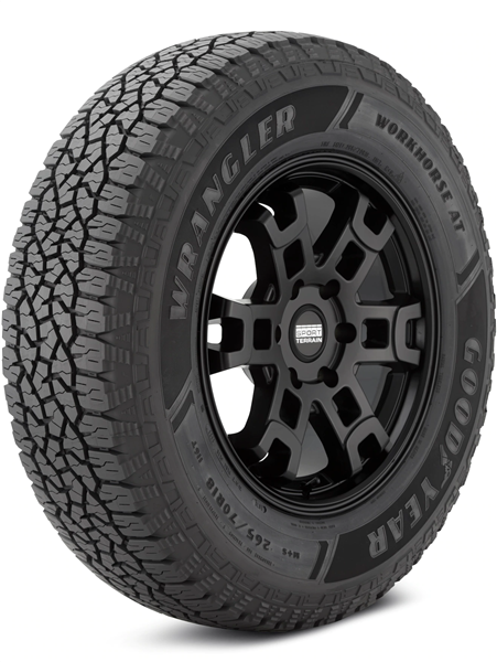 LT225/65R17 GOODYEAR WRANGLER WORKHORSE A/T 8PLY 107/103S BSW