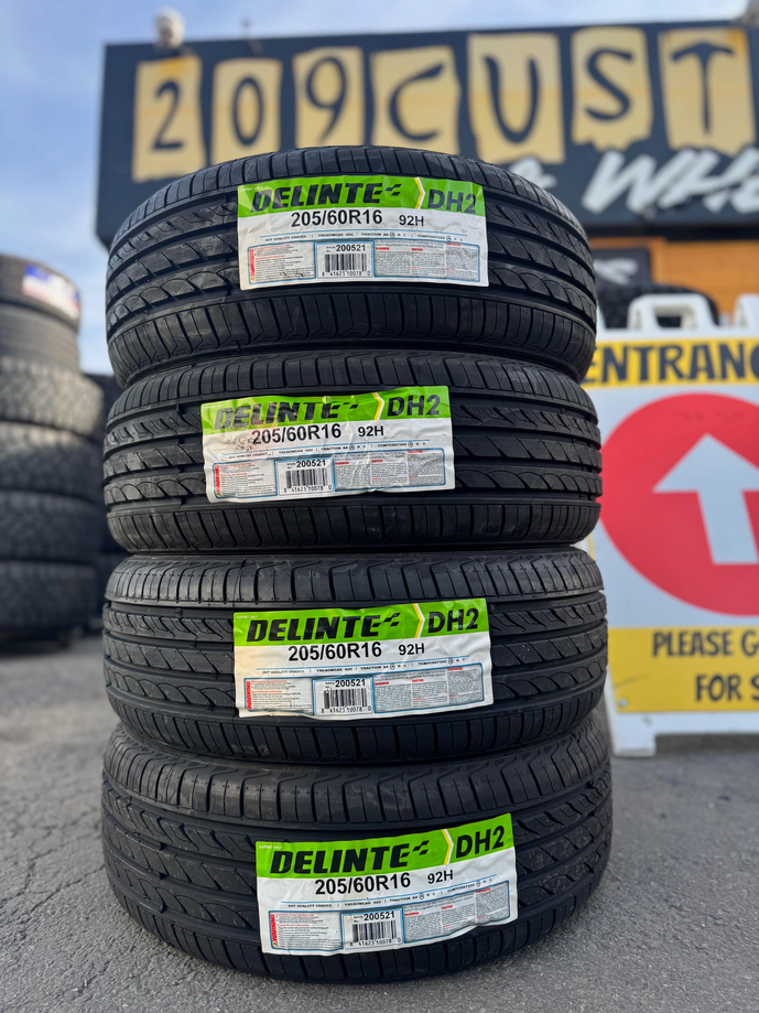 245/40ZR18 DELINTE DH2 97W XL 420AA**50K**+ROAD HAZARD