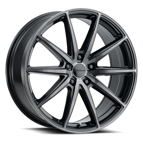 LIQUID METAL RAVEN 20X8.5+40 5X120 C.B-73.1 BMT BLACK MACHINED TINTED