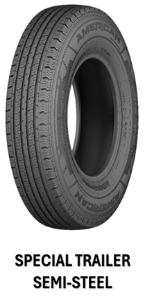 ST 225/75R15 AMERICAN ROADSTAR 117/112N ( 10 PLY ) ** 80PSI **