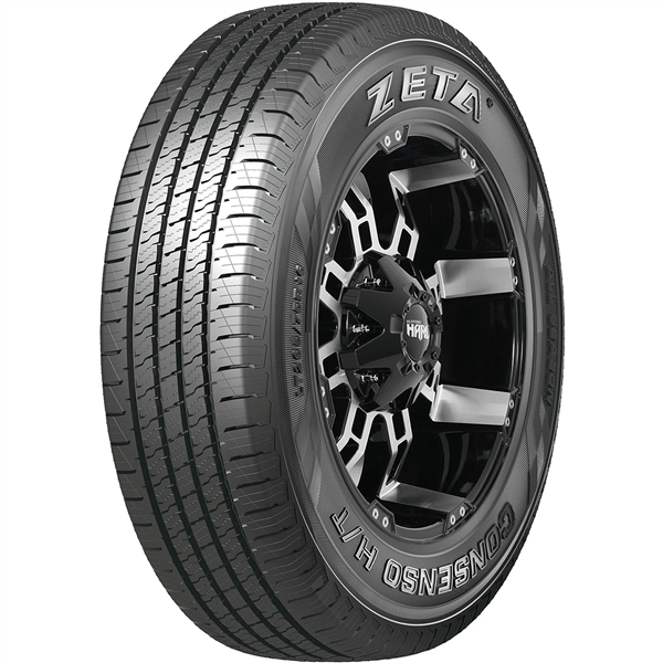 LT265/75R16 ZETA CONSENSO H/T 10PLY 123/120Q M+S **45K**+ROAD HAZARD**