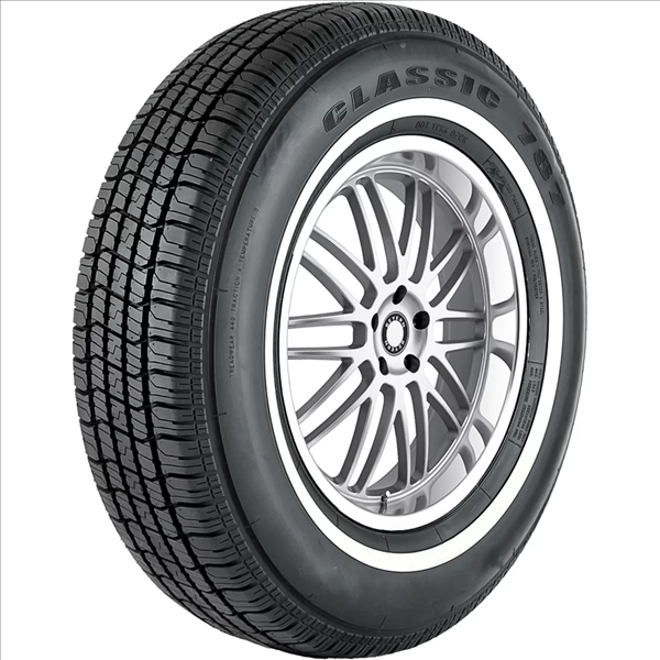 P195/75R14 OMNI CLASSIC 787 92S M+S 440AB 18.67mm WSW**WHITE WALL**+ROAD HAZARD