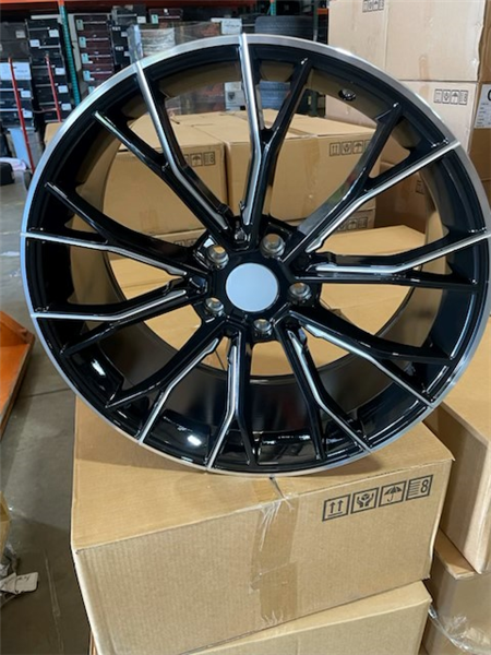 104 20X8.5 5X120 +35MM 72.6 BLACK MILLED WINDOW MACHINED LIP