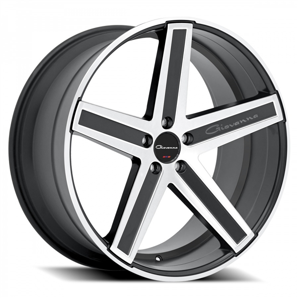 22X9 5X120 +30 C.B-72.56 MACHINE BLACK DRAMUNO (GIOVANNA)