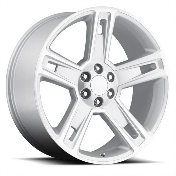 22X9 SILVERADO REPLICA 6X139.7 +31 CB78.1 SILVER MACHINE FACE