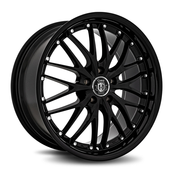 CURVA C3 19X9.5 5X114.3 +40 CB73.1 GLOSS BLACK