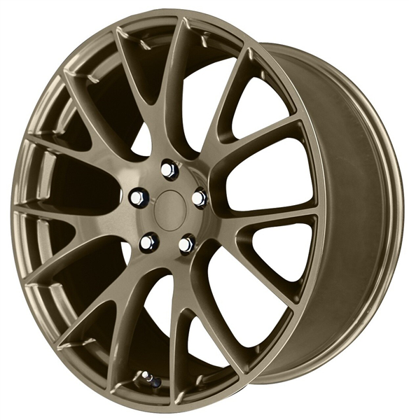 DODGE HELLCAT REPLICA 22X10 5X115 +18 CB71.5 BRONZE