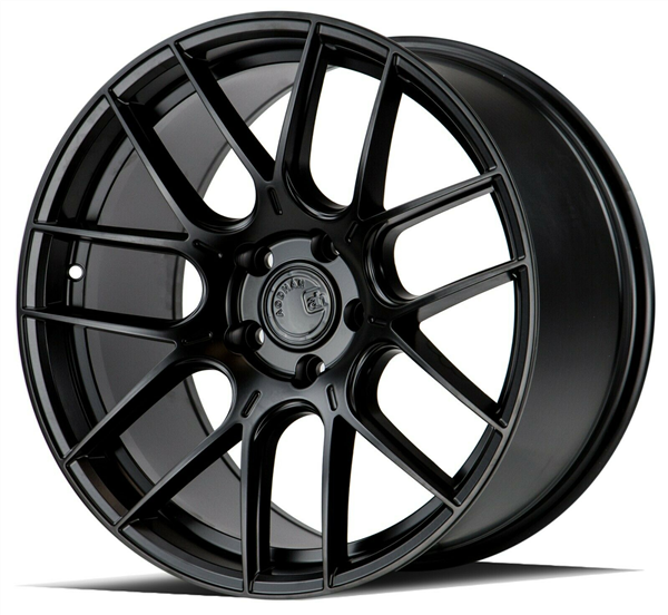 AODHAN-AHX MATTE BLACK 18X9.5 5X4.5 +35 +73.1 **SINGLE PHASE FORGING CONSTRUCTION** SPF ?