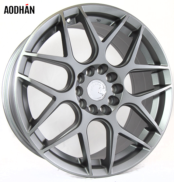 AODHAN-LS002 MATTE GUN METAL 19X9.5 5X4.75 +35 +73.1