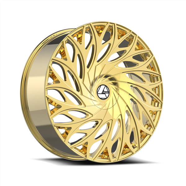 AZARA AZ-525 NANO GOLD 24X9 5X115/5X120 +15 +78.1 *NC*
