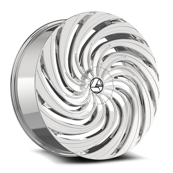 AZARA AZA-535 NANO CHROME 22X9.5 5X115/5X120 +15 +74.10 *NC*