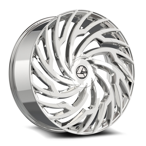 AZARA AZA-536 NANO CHROME 24X9.0 5X115/5X120 +32 +78.10 *NC*