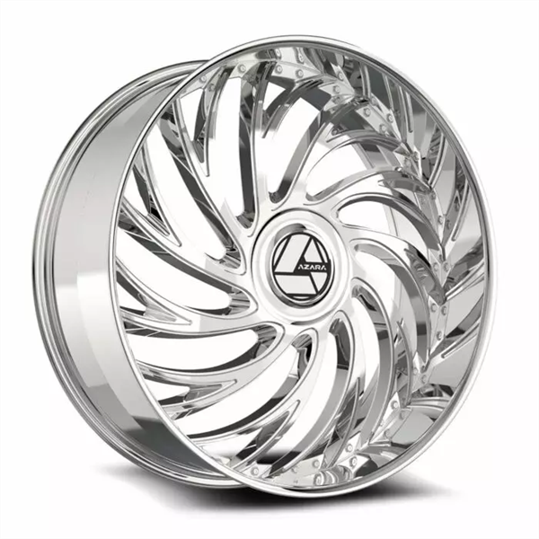 AZARA AZX-101 CHROME 18X8.0 5X100/5X114.3 +35 +74.1 *NC*