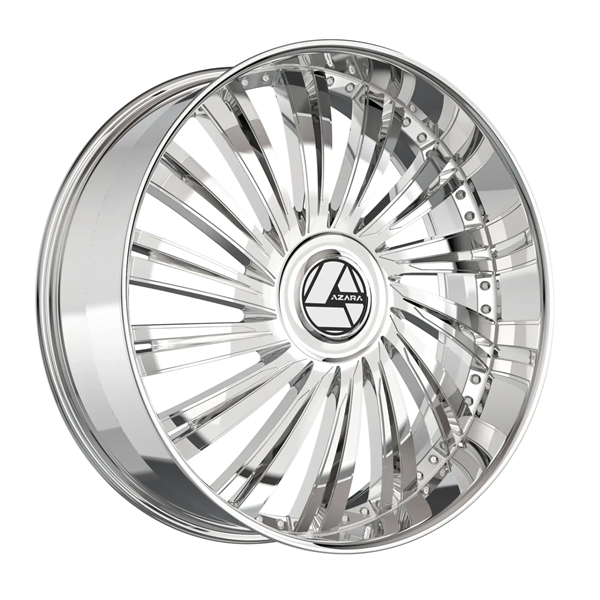 AZARA AZX-102 CHROME 18X8.0 5X120/5X114.3 +35 +74.1 *NC*