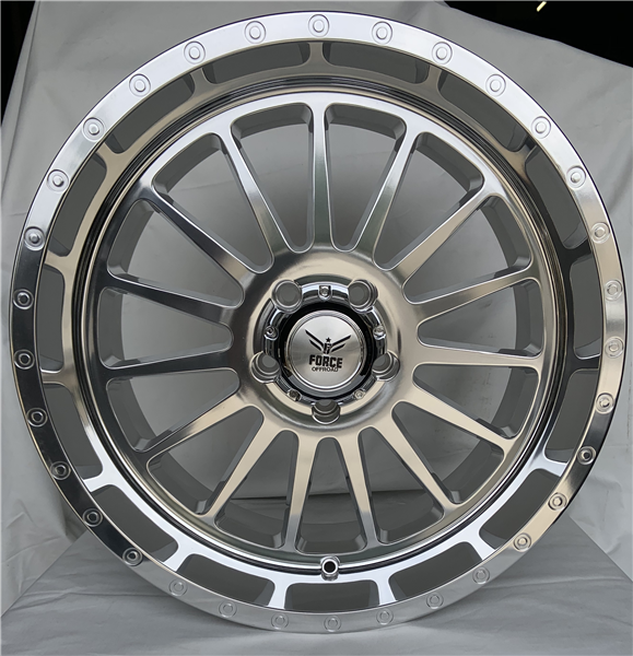FORCE OFFROAD F36 20X10 5X127 OFFSET-12 C.B-78.1 FULLY POLISHED
