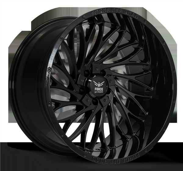 FORCE OFFROAD F50 22X12 6X135/139.7-44MM 106.1 GLOSS BALCK