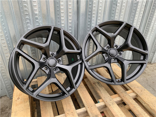 C-1 MATTE BLACK 20X10 5X4.75 5X120 +35 +66.9 *AW*