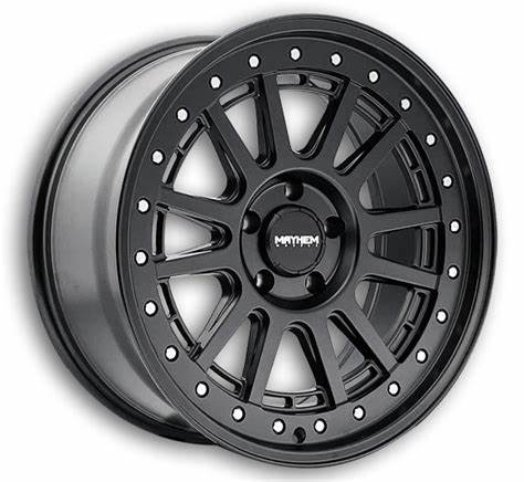 MAYHEM COMPASS 17X9 6X139.7 -6MM 106 MATTE BLACK