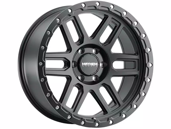 MAYHEM DELTA 8304 17X9 5X127 -12 CB78.1MM MATTE BLACK