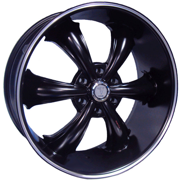 DCENTI 19 24X10 6X5.5+30+78.1 DARK FLAT BLACK M-LINE LIP