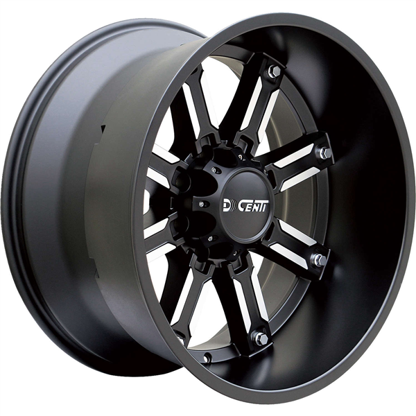 DCENTI-DW970 20X12 8X165.1 -44 C.B 125 BLACK/MACHINE