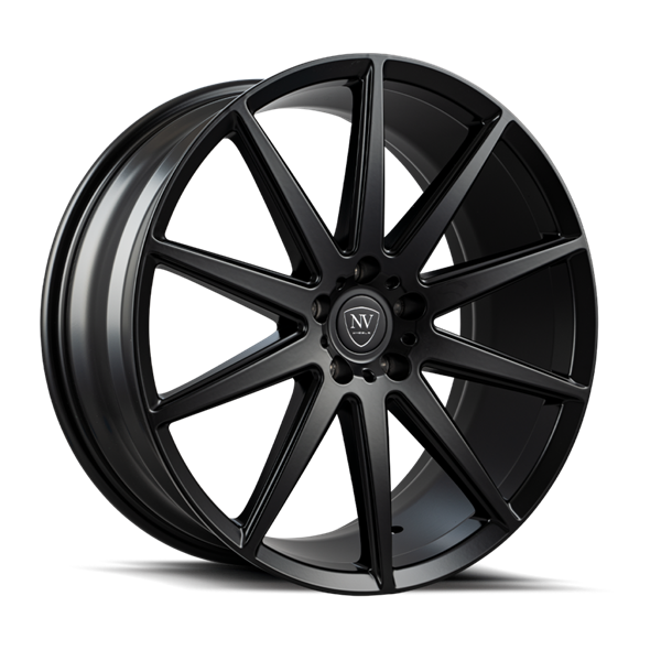 NVX 20X8.5 5X112 +35 CB 73.1 MATTE BLACK