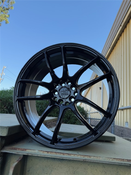 OD1 17X7.5 5X100/114.3 +35MM 73.1 GLOSS BLACK