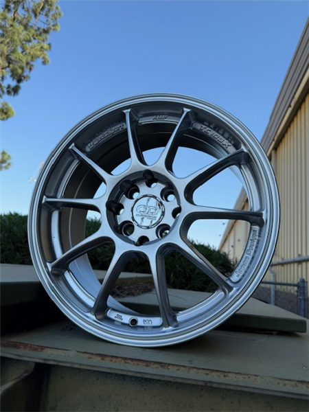 OD2 16X7 5X100/114.3 +35MM 73.1 HYPER SILVER