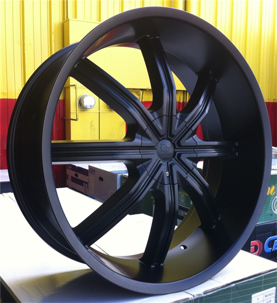 DZ-102 MATTE BLACK 26X10 5X115/5X4.75 +15