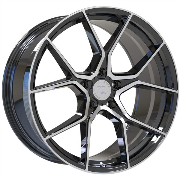 STEALTH 20X9 5X120 +35MM 73.1 GLOSS BLACK MILLED ** FLOW FORM **