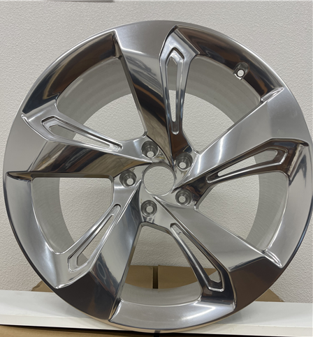 FBL-4-R SUPER POLISHED 22X10.0 5X130 +30 +71.56 *FORGED 1 PC.* *RIGHT* **NO CENTER CAPS**