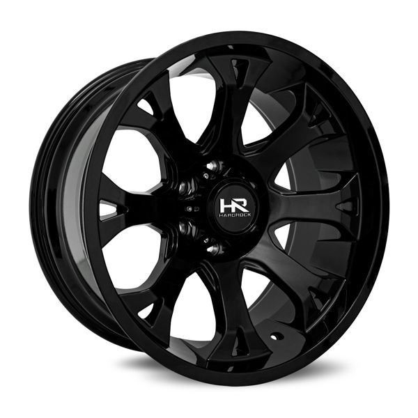 BloodShot Xposed 20x12 5x139.7 -44 87 Gloss Black Milled