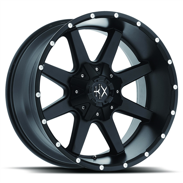 KX-01 22X12-44 5X127/5X139.7 C.B 87.1 MATTE BLACK