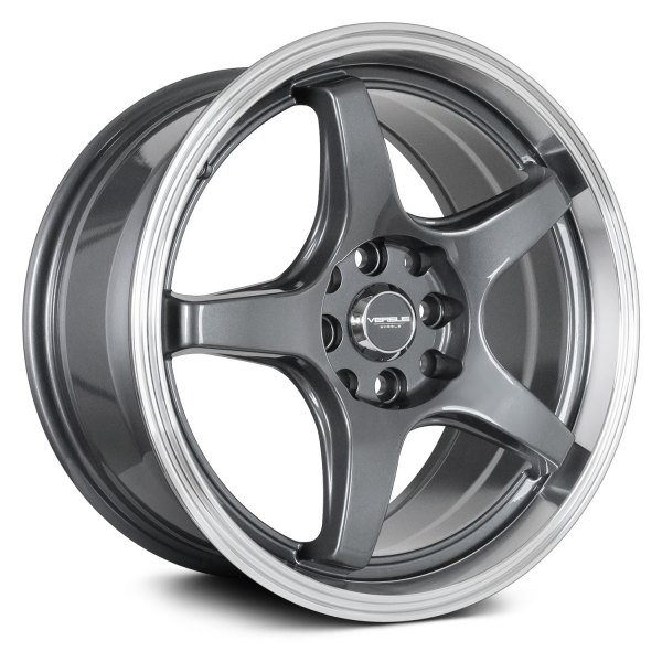 VERSUS VS005 17X8 4X100/114.3 ET+40 C.B-73.1 GUNMETAL MACHINED LIP