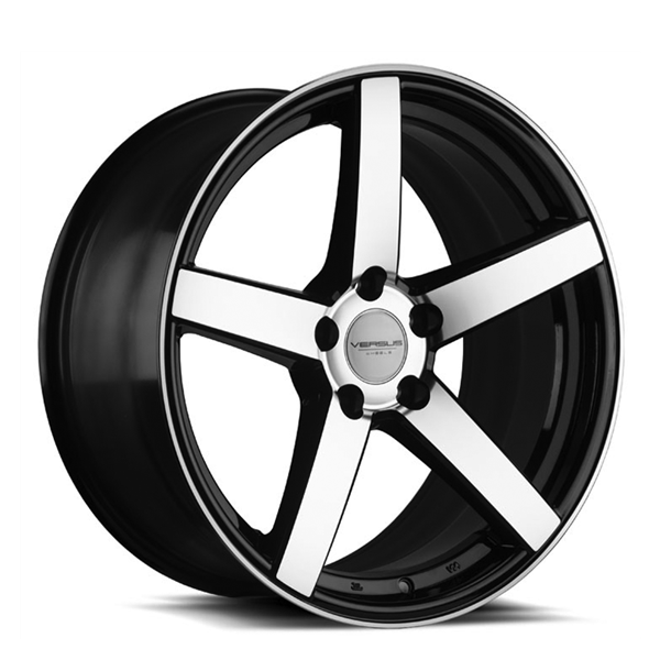 VERSUS VS541 18X8.5 5X108 +40 CB73.1 BMF(Black, Machined Face)