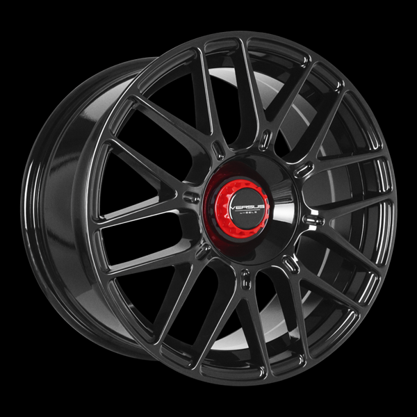 VS22 18X8.5 10X105/110 +35 CB73.1 BLACK RED CAP