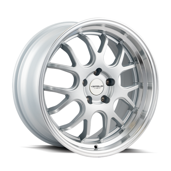 VS824 18X8.5 5X114.3 +35 C.B 73.1 SLIVER/POLISHED LIP