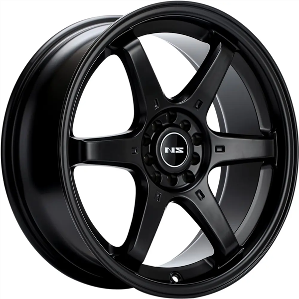 NS WHEELS NS1507 16X7.0 5X100/5X114.3/5X4.5 +38MM +73.1 MATTE BLACK