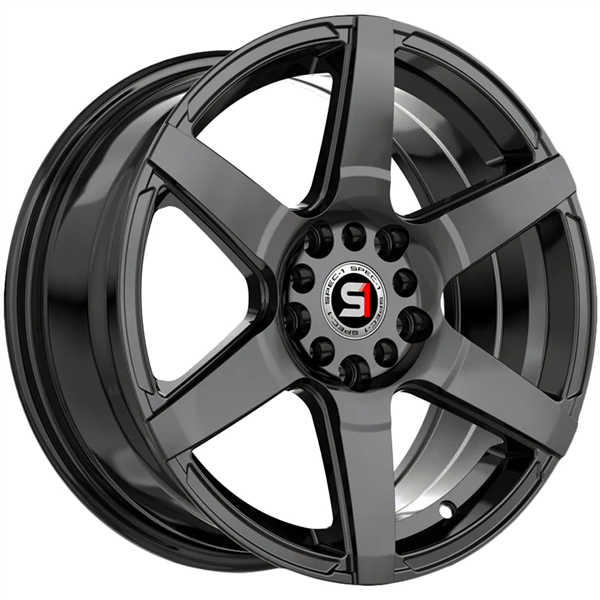 SPEC-1 RACING SPT-34 GLOSS BLACK 16X7.0 5X100/5X4.5 +30 +73.1 *NC*
