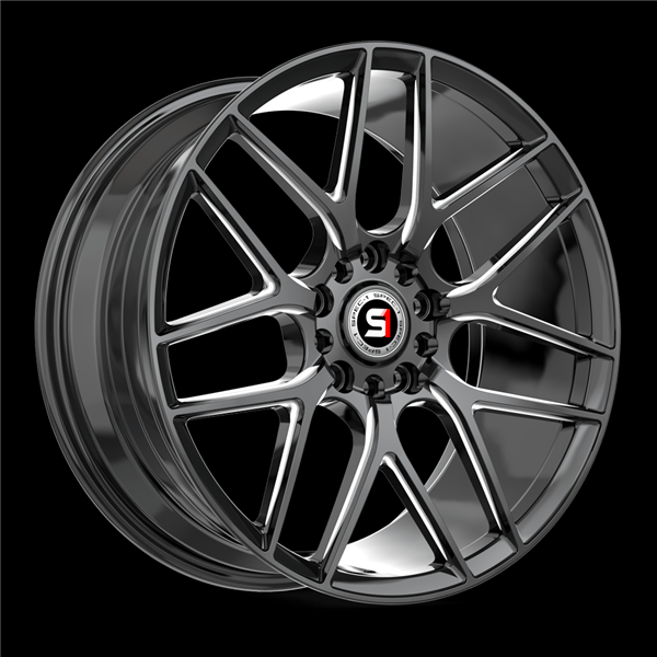 SPEC-1 SP-78 GLOSS BLACK & MACHINED 16X7.5 4X100/4X114.3 +20 +73.10 *NC*