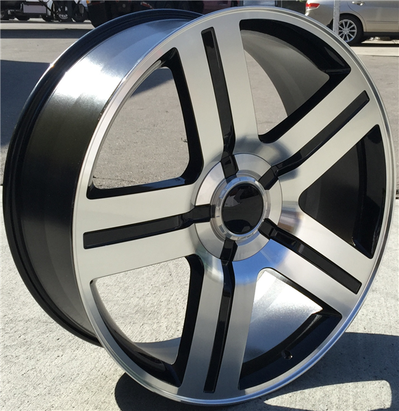 STW-258 24X9.5 6X139.7 +30+78.1 B+M TEXAS EDITION