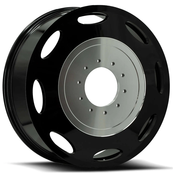 XF OFF-ROAD DUALLY INNER GLOSS BLACK 22X8.25 8X210 +100 +154.3 *NC*