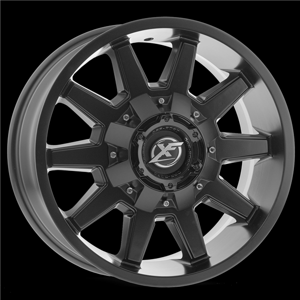 XF OFF-ROAD XF-219 MATTE BLACK 18X9 5X150/5X139.7 +12 +110.3 *NC*