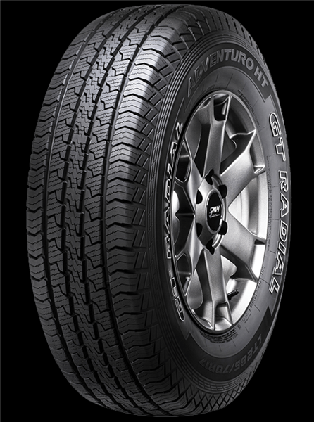 P265/65R17 GT RADIAL ADVENTURO H/T 110T **600AB***65K*** + ROAD HAZARD (MADE IN USA)