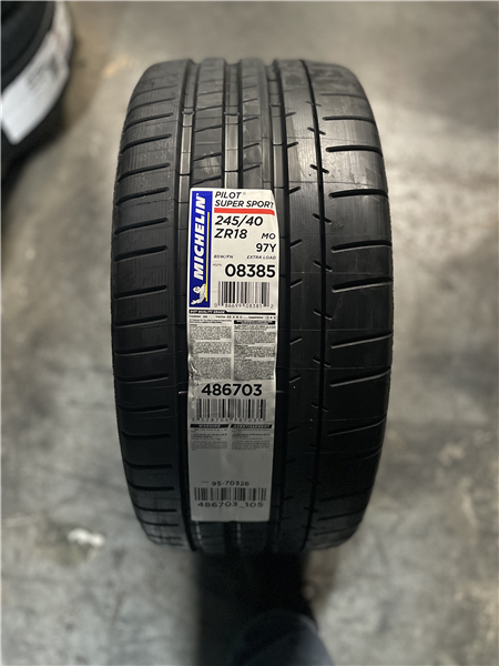 245/40ZR18 MICHELIN PILOT SUPER SPORT 97Y 300AA